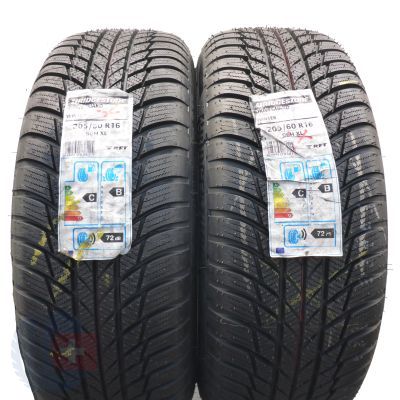 Opony 205/60 R16 2x BRIDGESTONE 96H XL DriveGuard Winter RFT Zimowe 