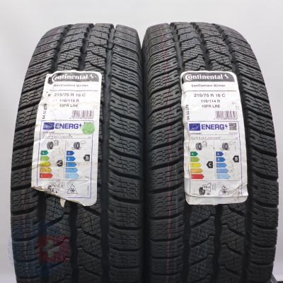 3. Opony 215/75/16C 4x Continental 116/114R VanContact Winter Zimowe 2024 Nieużywane