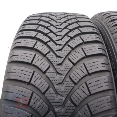 3. Opony 205/55 R17 2x FALKEN 95V XL EuroWinter HS01 Zimowe 2019 Jak Nowe 7-7,5mm