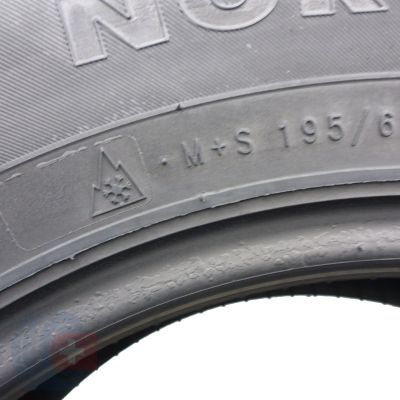 2. Opony 195/65 R15 4x NOKIAN 95T XL Nordman 7 Zimowe KOLCE 2020 Jak Nowe Nieużywane 