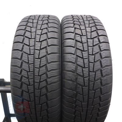 3. Opony 205/55 R16 4x GISLAVED 91H EuroFrost 6 Zimowe 2023 Jak Nowe 7,8-8,8mm