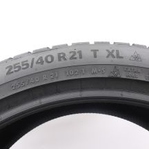 3. Opona 255/40 R21 1x CONTINENTAL 102T XL WinterContact TS 870 P Zimowa 2024 8,8mm Jak Nowa