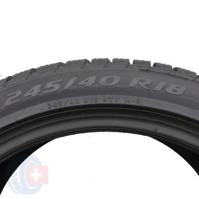 5. 4 x PIRELLI 245/40 R18 97V XL Sottozero 3 Winter A0 Zima 2022 6,5-7mm