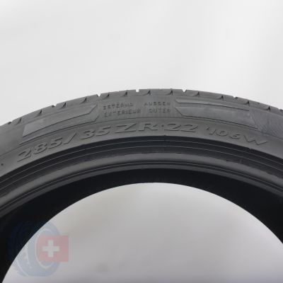 6. Opony 285/35 ZR22 4x PIRELLI 106W XL Scorpion Zero Asimmetrico Letnie 2015 