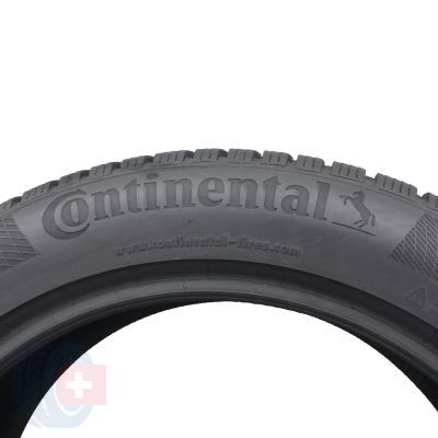 8. 4 x CONTINENTAL 215/55 R18 99V XL WinterContact TS850P Zima 7-7,8mm 2021 Jak Nowe