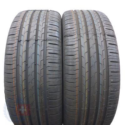 5. 4 x CONTINENTAL 215/55 R16 93V EcoContact 6 Lato 2020 Jak Nowe