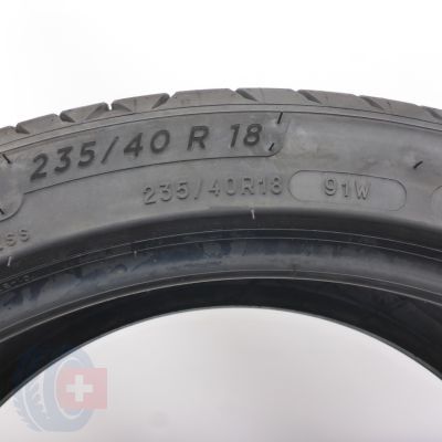 7. Opony 235/40 R18 2x MICHELIN 91W Primacy 4 Letnie 2023 Nieużywane