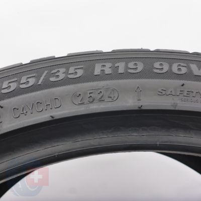 5. Opony 255/35 R19 2x KUMHO 96V XL WinterCraft WP72 Zimowe 2024 7,5mm