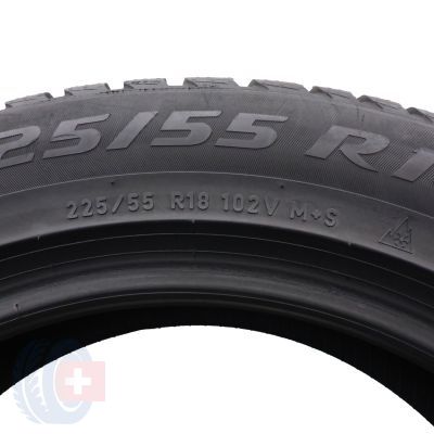 5. 2 x PIRELLI 225/55 R18 102V XL Sottozero 3 Winter AO Zima 6,5mm 2021/22