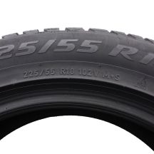 5. 2 x PIRELLI 225/55 R18 102V XL Sottozero 3 Winter AO Zima 6,5mm 2021/22