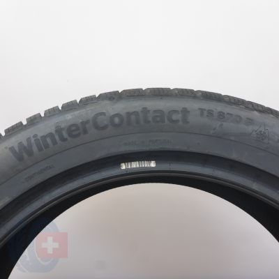 9. Opony 235/50 R20 4x CONTINENTAL 100T WinterContact TS870P Zimowe 2024 Jak Nowe Nieużywane