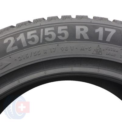 6. Opony 215/55 R17 4x SEMPERIT 98V XL Speed-Grip 5 Zimowe 2024 7-8mm