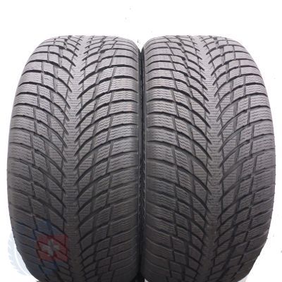 4. Opony 245/40 R18 4x NOKIAN 97V XL WR Snowproof P Zimowe 2022 7,8-8,2mm JAK NOWE 