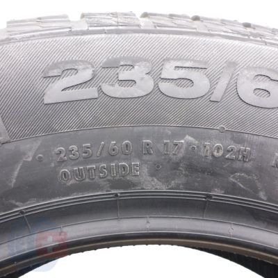 6. 4 x CONTINENTAL 235/60 R17 102H CrossContact Winter M0 2022 Zima Jak Nowe