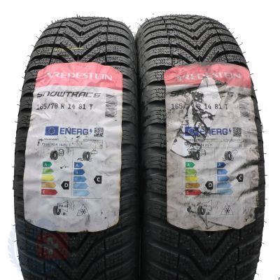 Opony 165/70 R14 2x VREDESTEIN 81T Snowtrac 5 Zimowe 2022 Jak Nowe