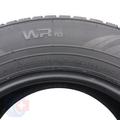 4. 2 x NOKIAN 235/60 R16 104H XL WR A3 Zima 2015 6,5-7mm