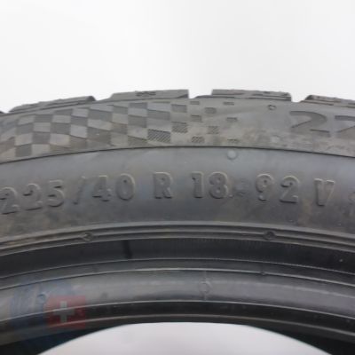 4. Opony 225/40 R18 2x CONTINENTAL 92V XL WinterContact TS860S RunFlat Zimowe 2022 Nieużywane