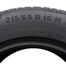 5. 4 x CONTINENTAL 215/65 R16 98H WinterContact TS850P SUV Zima 2018 6,2-7,2mm