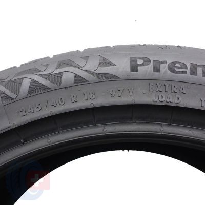 4. Opony 245/40 R18 2x CONTINENTAL 97Y XL PremiumContact 7 Letnie 2024 6,8-7mm
