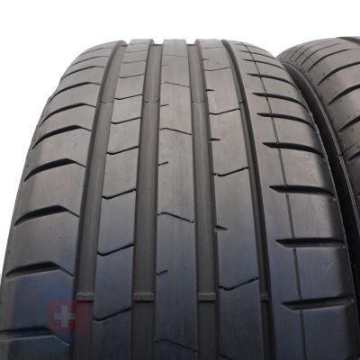 2. 2 x PIRELLI 235/55 R18 100V PZero PZ4 VOL Lato 2022 6mm