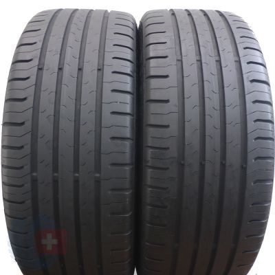 2 x CONTINENTAL 195/45 R16 84H XL ContiEcoContact 5 Lato 2017 5mm