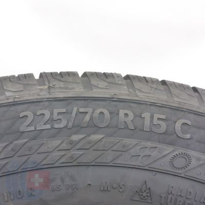 6. Opony 225/70 R15C 4x CONTINENTAL 112/110R VanContact 4Season Wielosezonowe 2024 Nieużywane