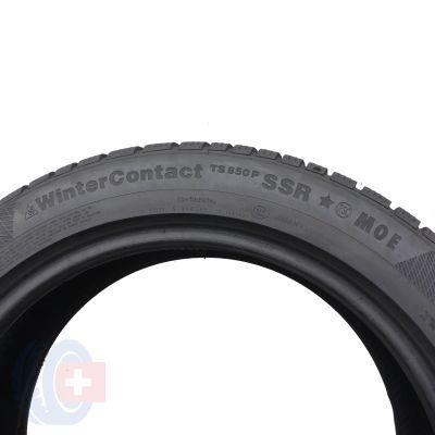 5. Opony 245/45 R18 2x CONTINENTAL 100V XL WinterContact TS 850 P MOE BMW Zimowe 2022 7mm
