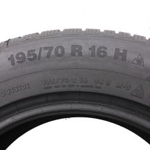 6. 4 x CONTINENTAL 195/70 R16 94H WinterContact TS850P SUV Zima 2015 7,8-8mm