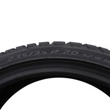 4. 2 x PIRELLI 235/35 R20 92W XL Sottozero 3 Winter 2022 Zima 7,8mm Jak Nowe