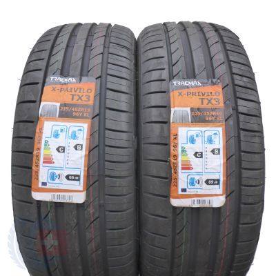 4. 4 x TRACMAX 225/45 ZR19 96Y XL X-privilo TX3 Lato 2020 Jak Nowe