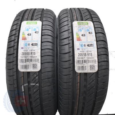 Opony 205/65 R15C 2x NOKIAN 102/100T cLine Van Letnie 2016 Nieużywane 