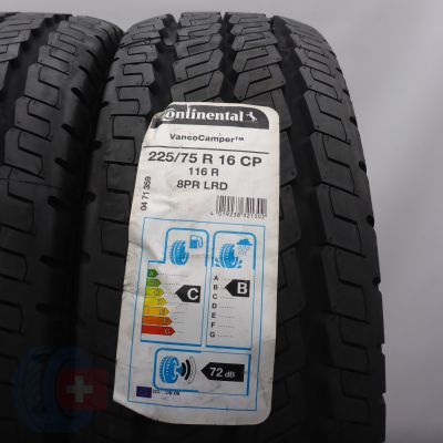 4. Opony 225/75 R16C 2x CONTINENTAL 116R VancoCamper Letnie 2020 Nieużywane  4. Opony 225/75 R16C 2x CONTINENTAL 116R VancoCamper Letnie 2020 Nieużywane