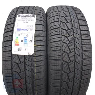 Opony 205/60 R16 2x CONTINENTAL 96H XL WinterContact TS860S BMW RunFlat Zimowe 2022 Jak Nowe Nieużywane