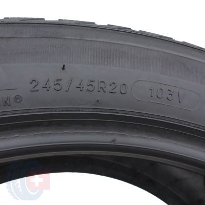 6. 4 x MICHELIN 245/45 R20 103V XL Latitude Alpin LA2 Zima 2015 6-7mm