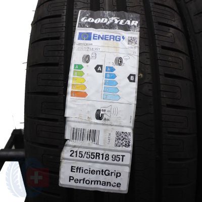 2. 4 x GOODYEAR 215/55 R18 95T EfficientGrip Performance Lato 2024 Jak Nowe Nieużywane