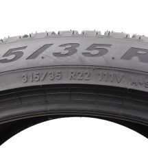 5. 2 x PIRELLI 315/35 R22 111V  XL Scorpion Winter Run Flat Zima 2021 Jak Nowe 7-7,2mm