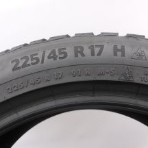 3. Opona 225/45 R17 1x CONTINENTAL 91H WinterContact TS870 Zimowa 2023 Jak Nowa 8,2mm