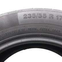 4. Opony 235/55 R17 2x CONTINENTAL 103W XL ContiPremiumContact 5 Letnie 2020 Jak Nowe 7,2-7,5mm