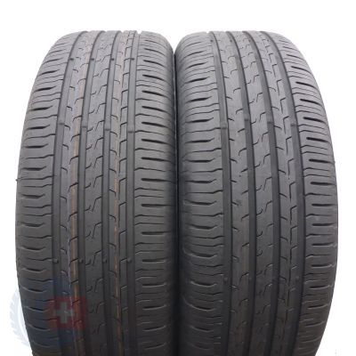 4. 4 x CONTINENTAL 225/60 R18 104V XL EcoContact 6 Lato 2022 Jak Nowe