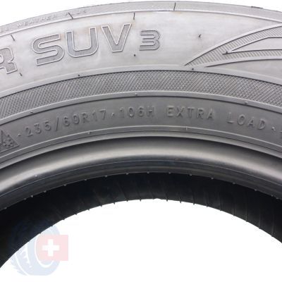 7. Opony 235/60 R17 4x NOKIAN 106H XL WR SUV 3 Zimowe 2015 Nieużywane 