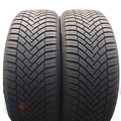 Opony 205/55 R16 2x CONTINENTAL 94H XL AllSeasonContact Wielosezonowe 2021 7,2-7.5mm