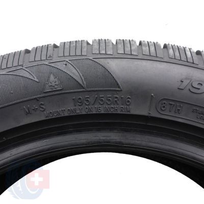 6. 2 x COOPER 195/55 R16 87H WM-SA2+ Zima 2016/2015 