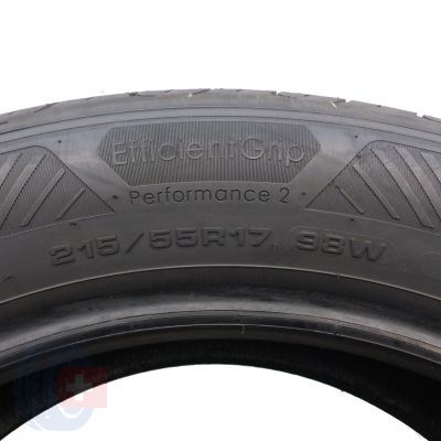 4. 2 x GOODYEAR 215/55 R17 98W XL EfficientGrip Performance 2 Lato 2023 6mm