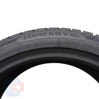 3. Opona 225/40 R18 1x BARUM 92V XL Polaris 5 Zimowa 2021 8,5mm Jak Nowa 