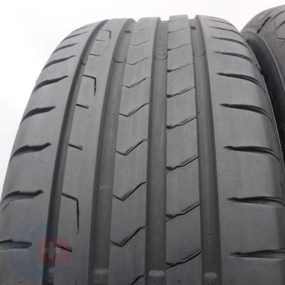 2. Opony 205/55 R16 2x CONTINENTAL 91V PremiumContact 7 Letnie 2024 6,5-6,6mm