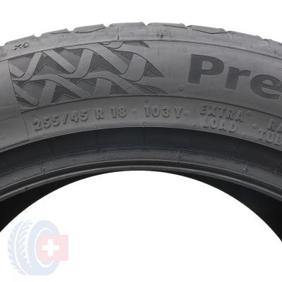 2. Opona 255/45 R18 1x CONTINENTAL 103Y XL PremiumContact7 Letnia 2024 6,5mm
