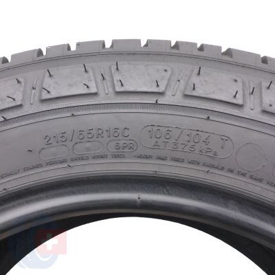 4. 4 x MICHELIN 215/65 R16C 106/104T Agilis 3 Lato 2022 8,2-8,5mm