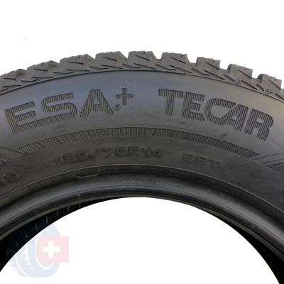 4. 2 x ESA TECAR 185/70 R14 88T Super Grip 9 Zima 2017 Jak Nowe 7,5-8mm