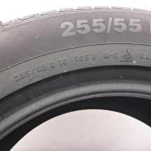 6. Opony 255/55 R18 4x CONTINENTAL 105V ContiWinterContact TS830P SUV NO Zimowe 2014, 2015, 2018 6-6,8mm