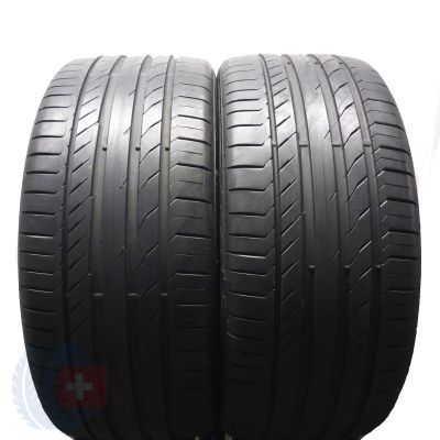 2 x CONTINENTAL 255/40 R20 101V XL ContiSportContact 5 Seal SUV Lato 6,5-6,8mm 2021